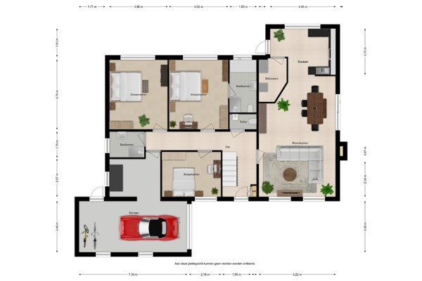 Floorplan - Galjoen 20, 4511 JX Breskens